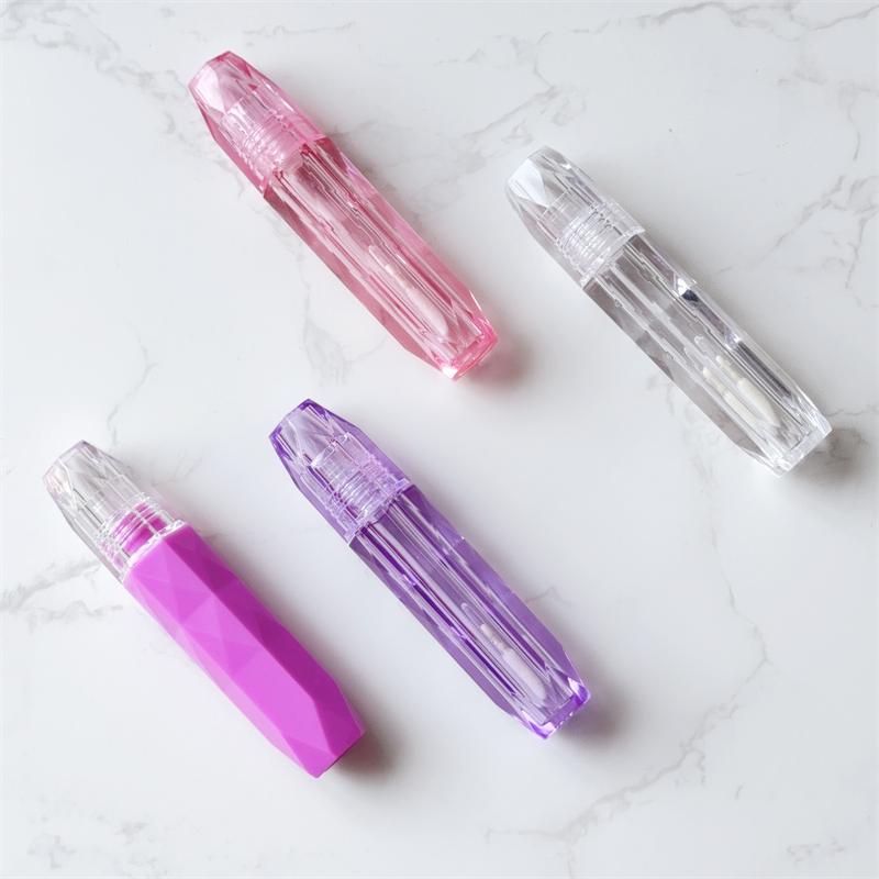 Lip Gloss Tube Factory - 3ml Rhombus Plastic Fashionable Design