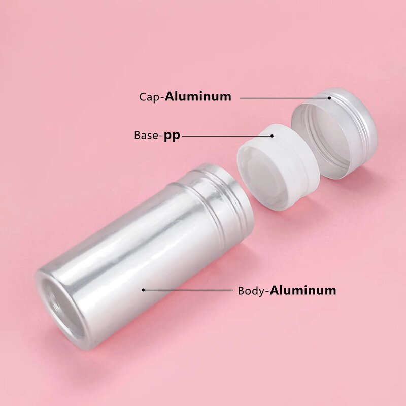 Deodorant Stick Container Factory - 75g Aluminum Round Tin