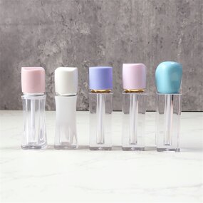 Lip Gloss Tube Factory - 2-5ml Novelty Shaped Lid Cute Design