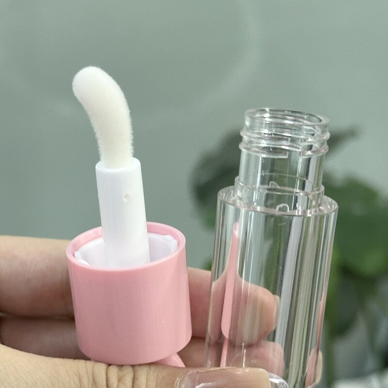 Lip Gloss Tube Factory - 4ml White Plastic Hot Stamping Surface
