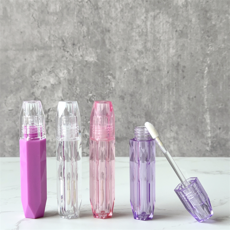 Lip Gloss Tube Factory - 3ml Rhombus Plastic Fashionable Design