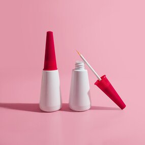 Eyeliner Container Factory - 16ml Plastic with Yellow Tips