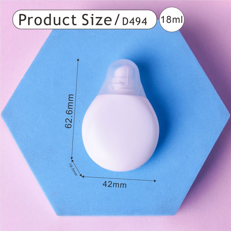 Lip Gloss Tube Factory - Soft Squeeze Empty Plastic Screw Cap