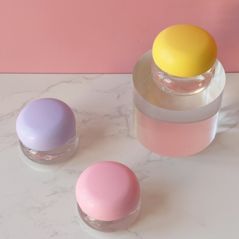 Cosmetic Jar Factory - 8g Transparent Round Plastic Customize