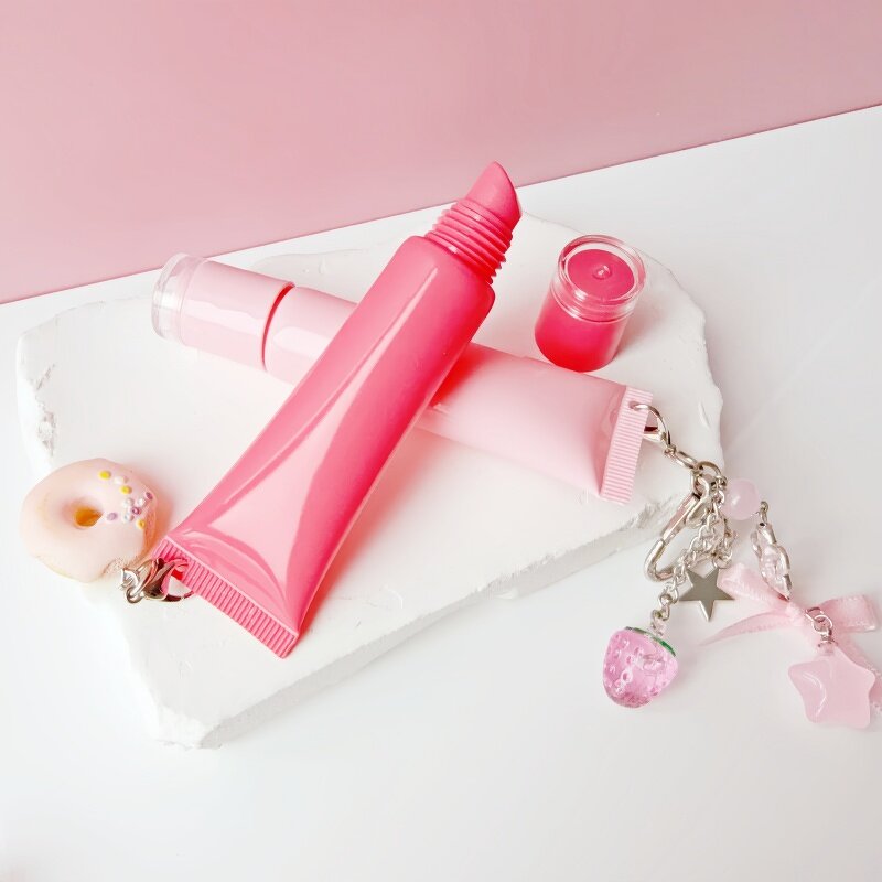 Lip Gloss Tube Manufacturer - 15g Squeeze Tube with Keychain