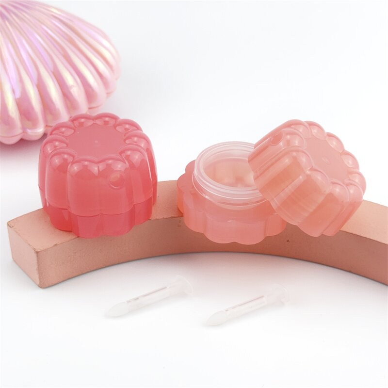 Lip Care Jar Factory - 4g Cute Jelly Pink with Brush