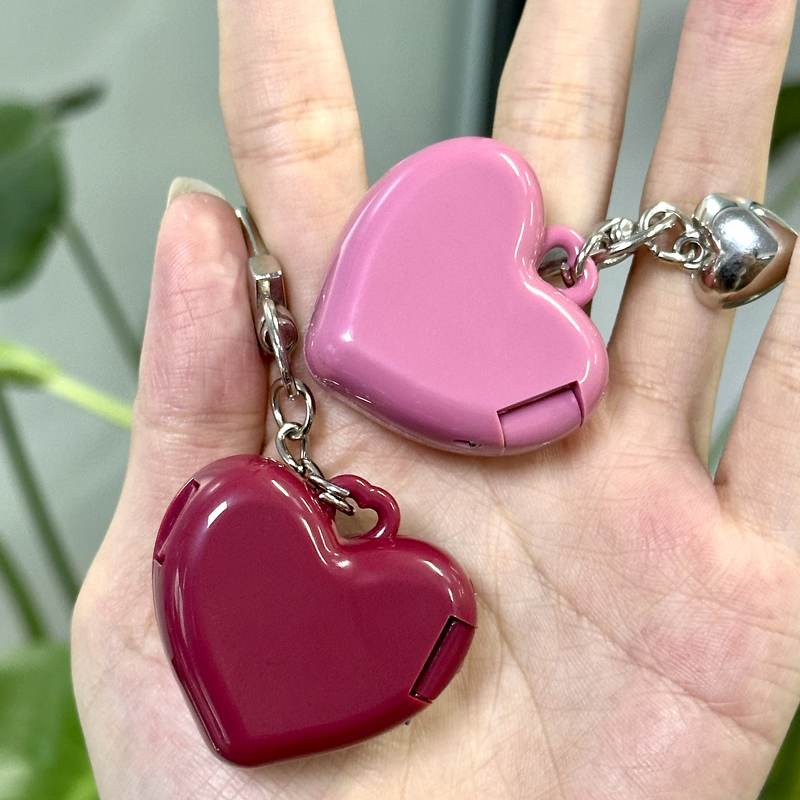 Lip Balm Container Factory - Multi-color Love Keychain