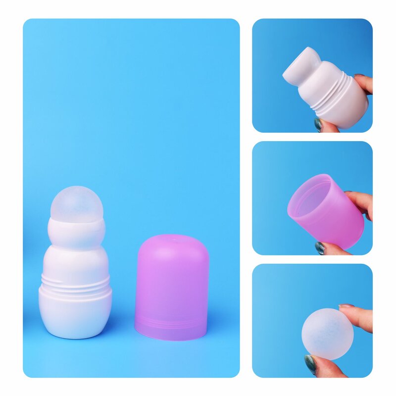 Roll On Bottle Factory - 50g Plastic Deodorant with Matte Finish