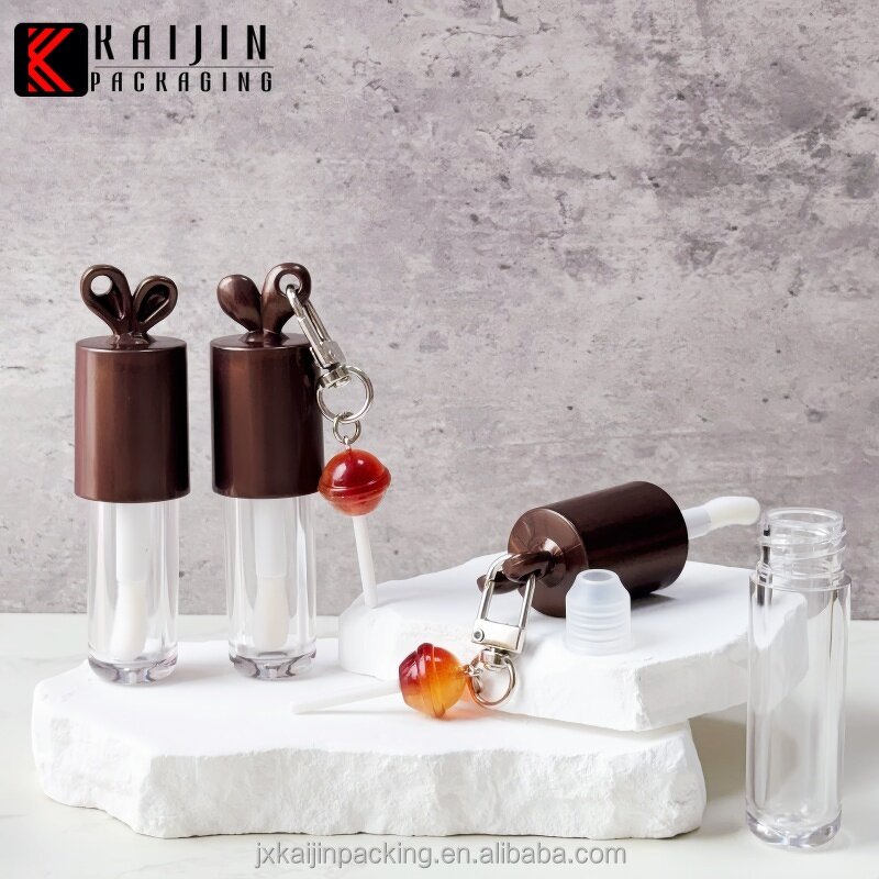 Mascara Tube Factory - 4.5ml Clear Empty Rounded Packaging