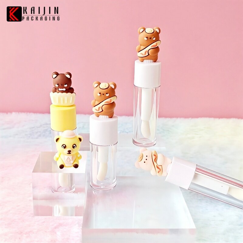 Lip Gloss Tube Factory - 4-6ml Cute Doll Head Design