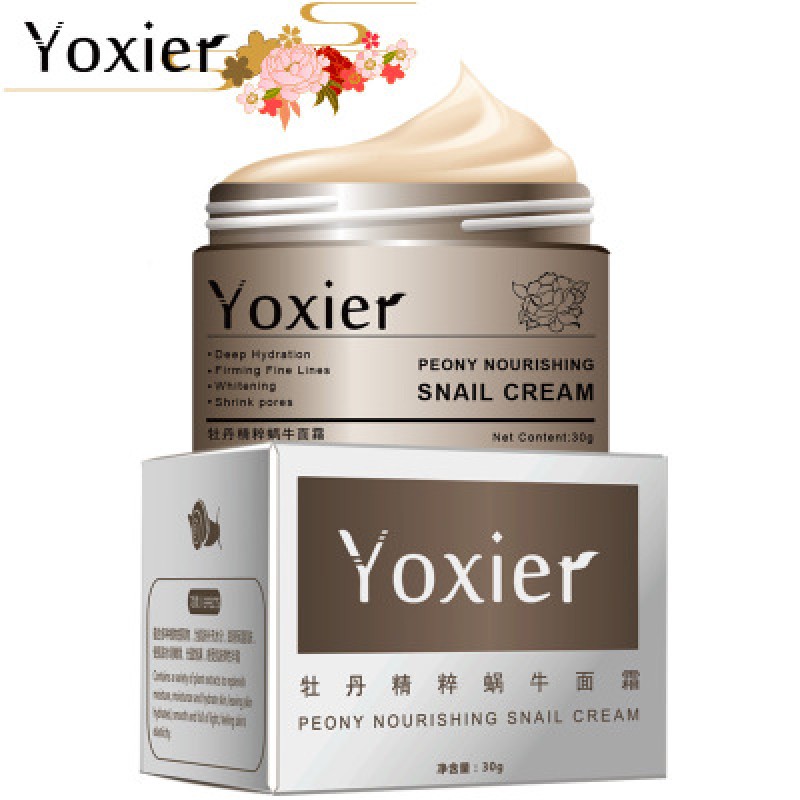 Yoxier Balance Face Cream Skin Care for Whitening and Oil Control Snail-Inspired Water & Oil Balance Lotion