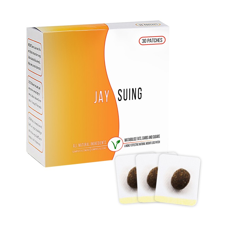 30pcs Packed Natural Herbal Weight Loss Sleep Magnet Belly Slimming Patch Cream Form