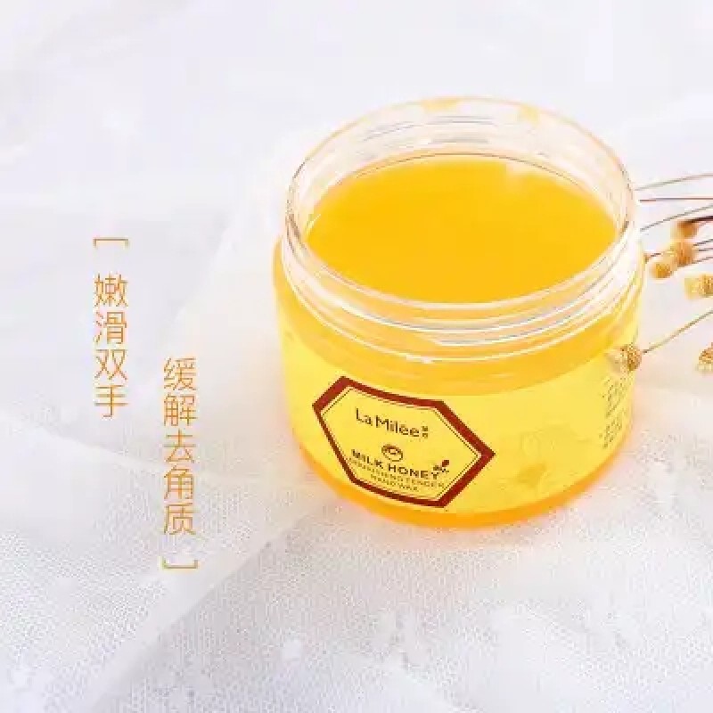 Milk Honey Nourishing Hand Wax Moisturizing Whitening Skin Care Exfoliating Calluses Cream