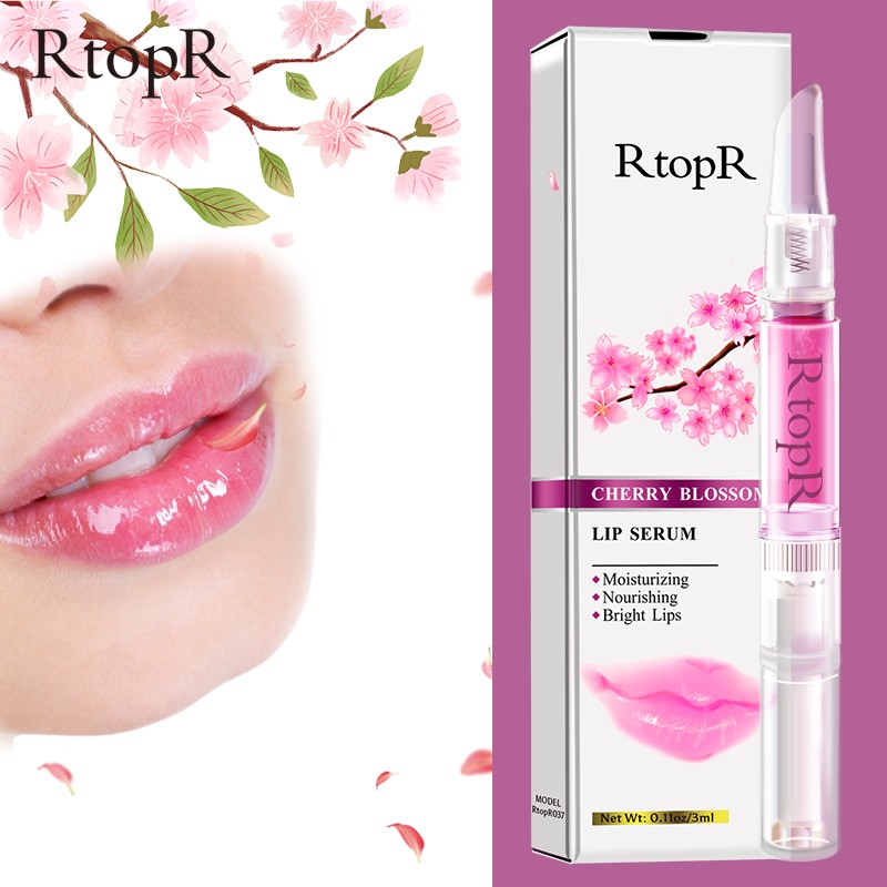 Natural Lip Augmentation Lip Serum Plumper Moisturizing Nourishing Essence Lip Care Enhancer Serum