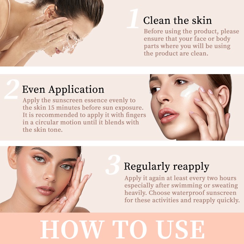 Private Label Full Coverage Waterproof Matte Moisturizer SPF 50 Color Changing Sunscreen Liquid Foundation Makeup