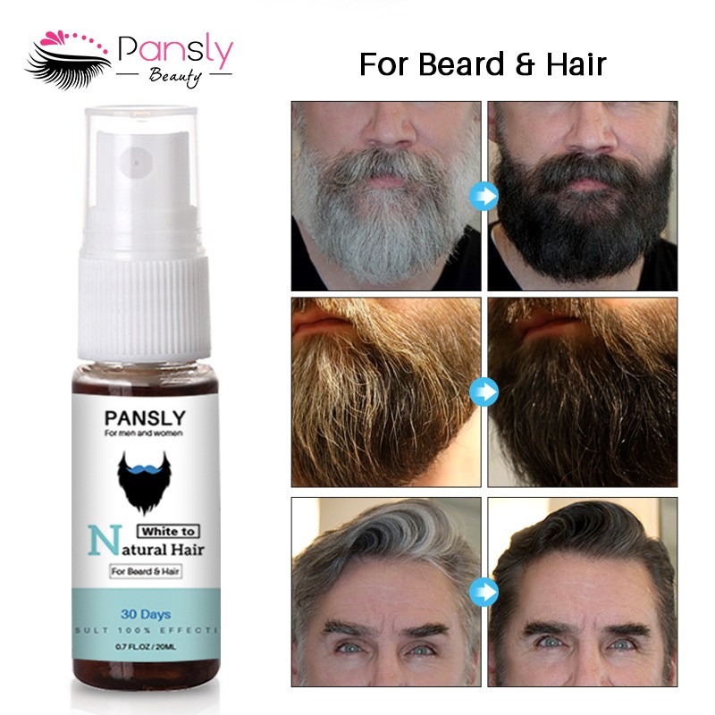 Herbal Moisturizing Hair Holding for Men Hair Spray Powder and White Hair Beard  Treatment