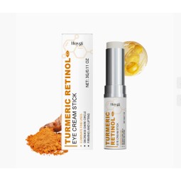 HOYGI Eye Care Nourishing Reduce Dark Circles Fade Fine Lines Turmeric Retinol Eye Cream Stick