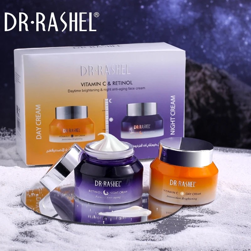 Dr Rashel Skin Revitalizer Whitening Cream and Wrinkles Face Cream Set