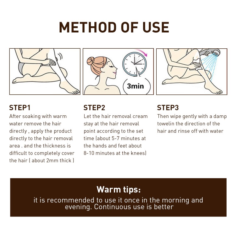 Ant Oil Hair Growth Inhibition Spray Non-irritating Stop Hair Spray Permanent Hair Removal Cream Stretch Mark Cream 30ml