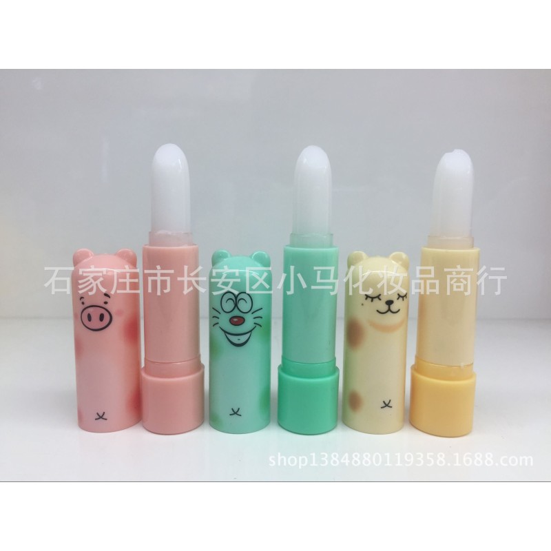 Anti-cracking Fruit Lip Balm Hydrating Kids Lip Balm Ball Waterproof Stick Chapstick Natural Autumn and Winter Female 20g 3years