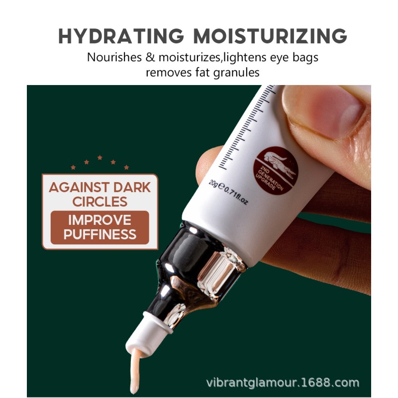 Best Organic Herbal Anti-Aging Eye Cream for Dry Skin Private Label OEM Instant Eye Bag Removal & Wrinkle Repair Cream