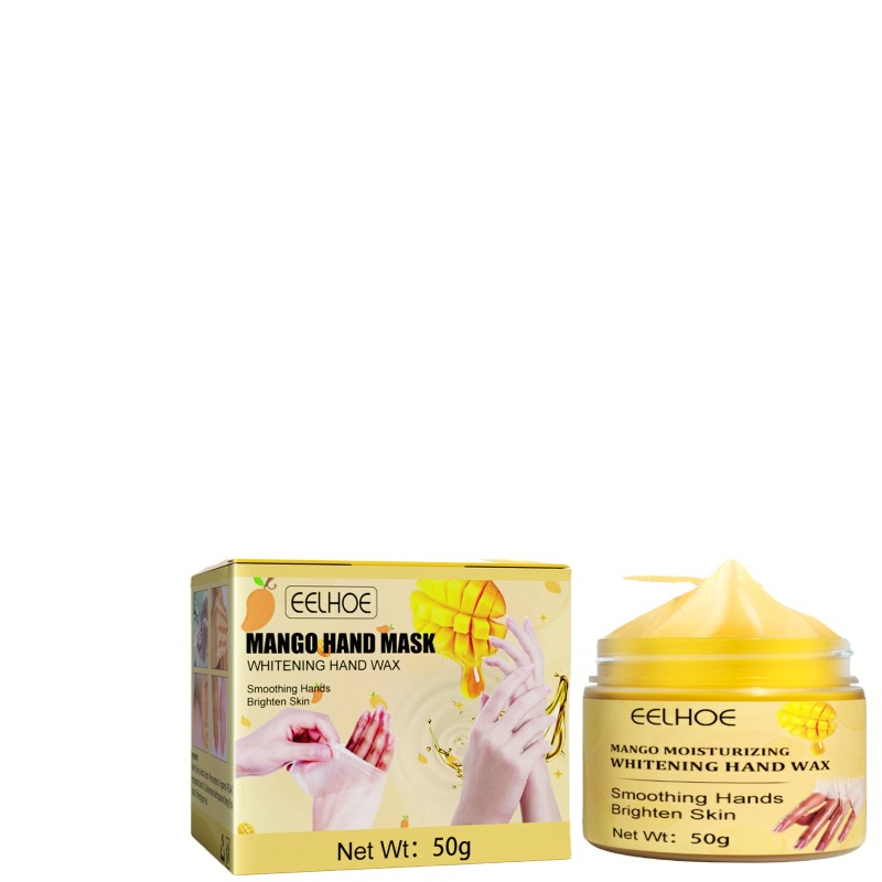 New Mango Moisturizing Anti Wrinkle Hand Cream Whitening Exfoliating Hand Mask Peeling Mask for Hand