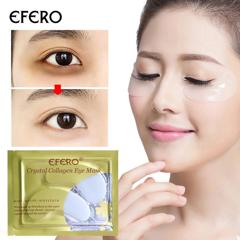 Wholesale Crystal Eye Mask Anti Puffiness Soothing Hydrogel Eye Patch Gel