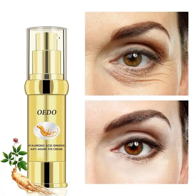 Repairing Anti Aging Eye Bag Dark Circles Removal Natural Ginseng Eye Cream