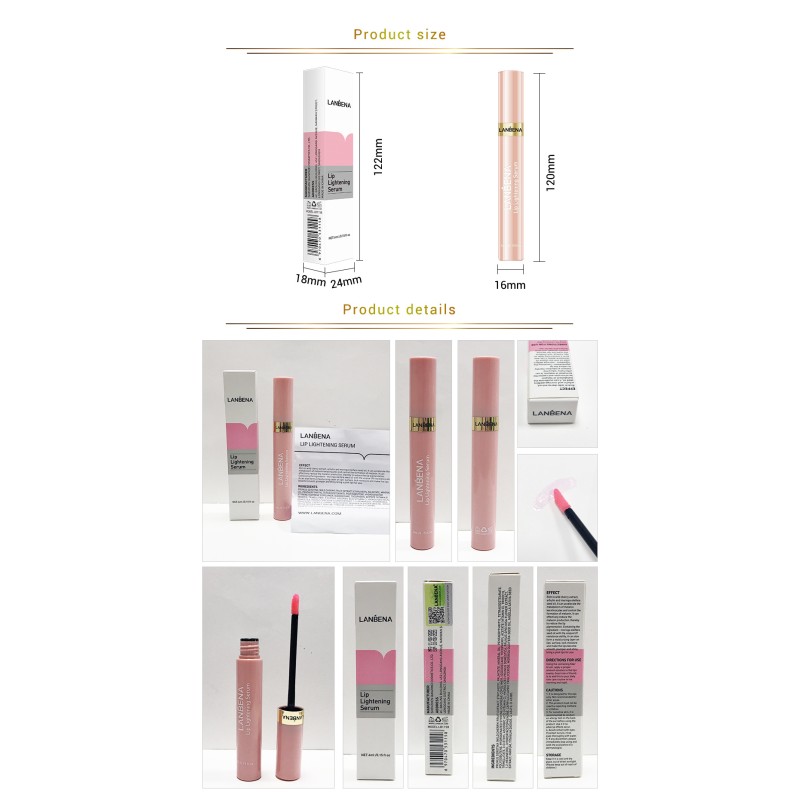 Wholesale Organic Cherry Lip Blam Hydrating Lightening Lip Plumping Serum