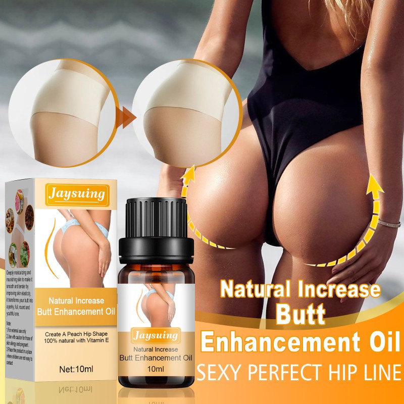 10ML Hip Lift Butt Enhancement Oil Grapefruit Seed Extract for Body Care Essential Oil for Fat Buttocks Firming Massage