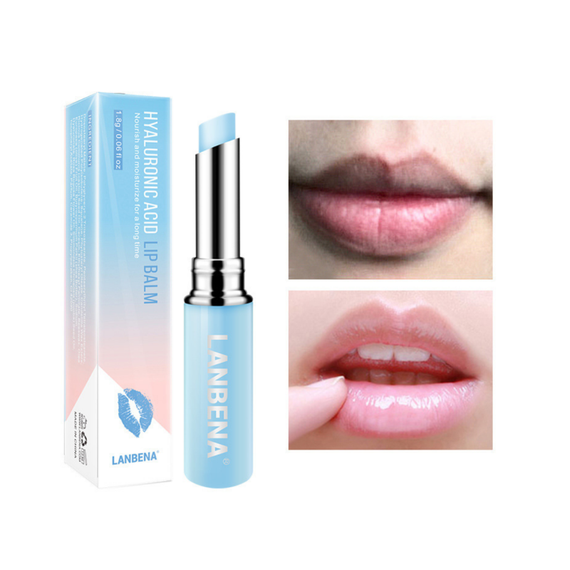 LANBENA Hyaluronic Acid Lip Balm Lightening Lip Line Hydrating Lip Balm Wholesale Lipstick Waterproof Stick Female 3 Years 20g