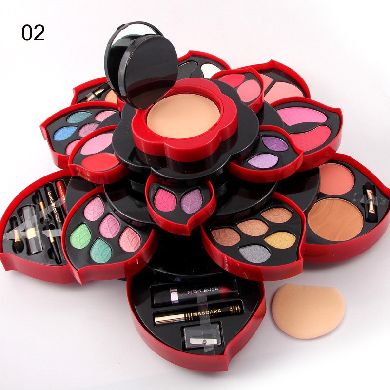 MISS ROSE Natural Sexy Eyeshadow Palette Set Rotary Eye Shadow Makeup