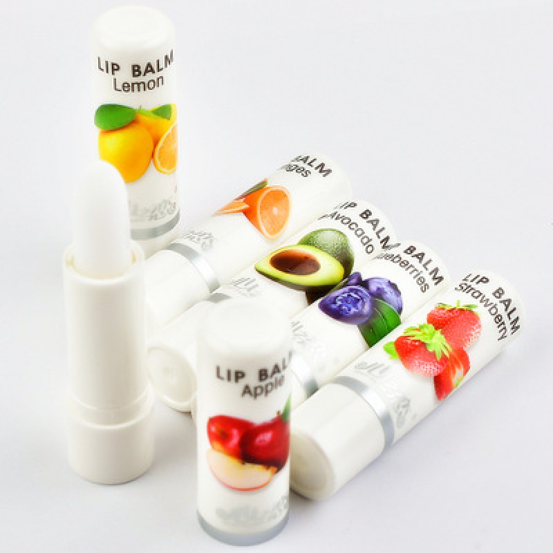 Fruit-scented Adult and Kids Lip Balm Moisturizing and Anti-cracking Colorless Lip Balm Lipstick Waterproof Stick Female 3G 20g