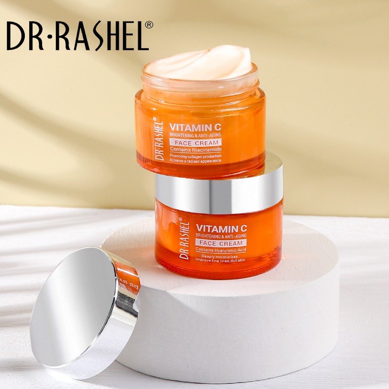 DR RASHEL VC Series Skin Care Whitening Brightening Natural Organic Best Vitamin C Face Cream 50g