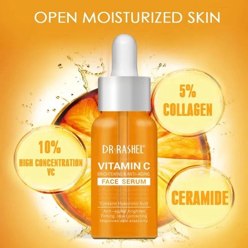 VC Series Skin Care Anti Aging Anti Wrinkle Dark Circle Acid Collagen Natural Vitamin C Eye Serum