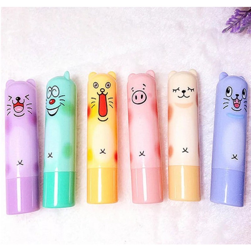Anti-cracking Fruit Lip Balm Hydrating Kids Lip Balm Ball Waterproof Stick Chapstick Natural Autumn and Winter Female 20g 3years