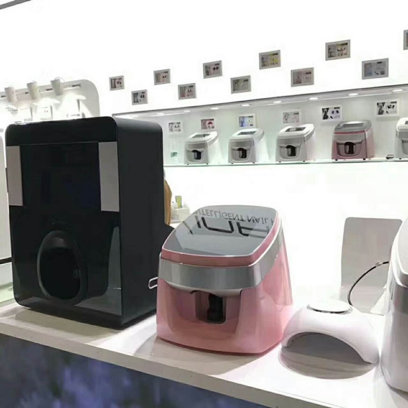 3D Fully Automatic Smart Nail Printer Machine Electric Power Supply Nail Paint Printing Tool