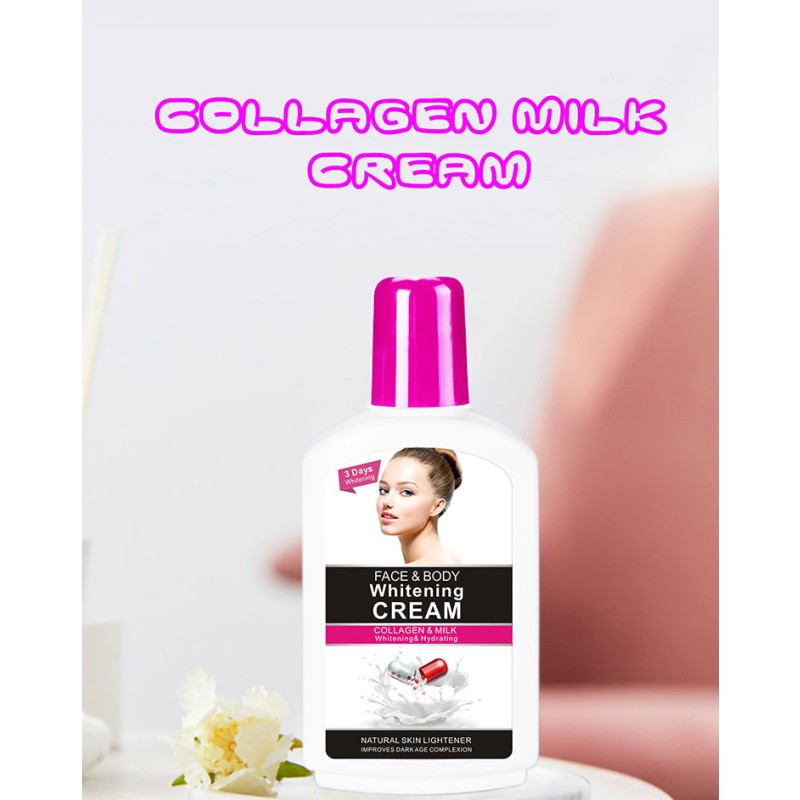 Wholesale Skin Care Bleaching Nourishing Milk Whitening Body Lotion