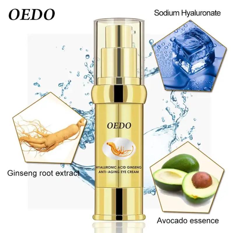 Repairing Anti Aging Eye Bag Dark Circles Removal Natural Ginseng Eye Cream