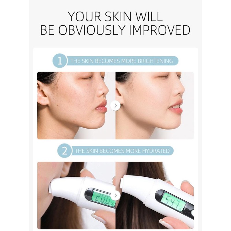 LAIKOU Professional Mineral Herbal Whitening Beauty Isolation Foundation 50ml Liquid Concealer for Dark Powder Bottle