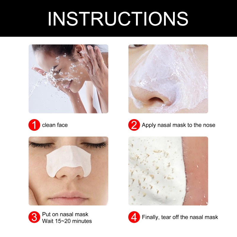 Hot Selling Mineral Nose Mask Deep Cleansing Blackhead Removal Strips for Nose Skin Pores Shrinking Patch Nose Mask