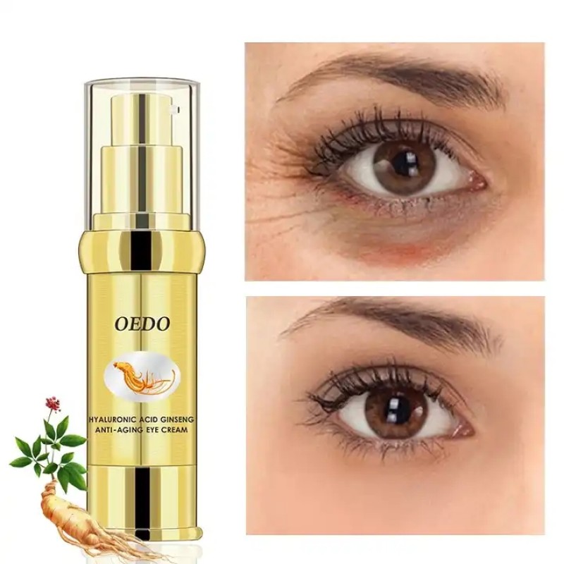 Repairing Anti Aging Eye Bag Dark Circles Removal Natural Ginseng Eye Cream