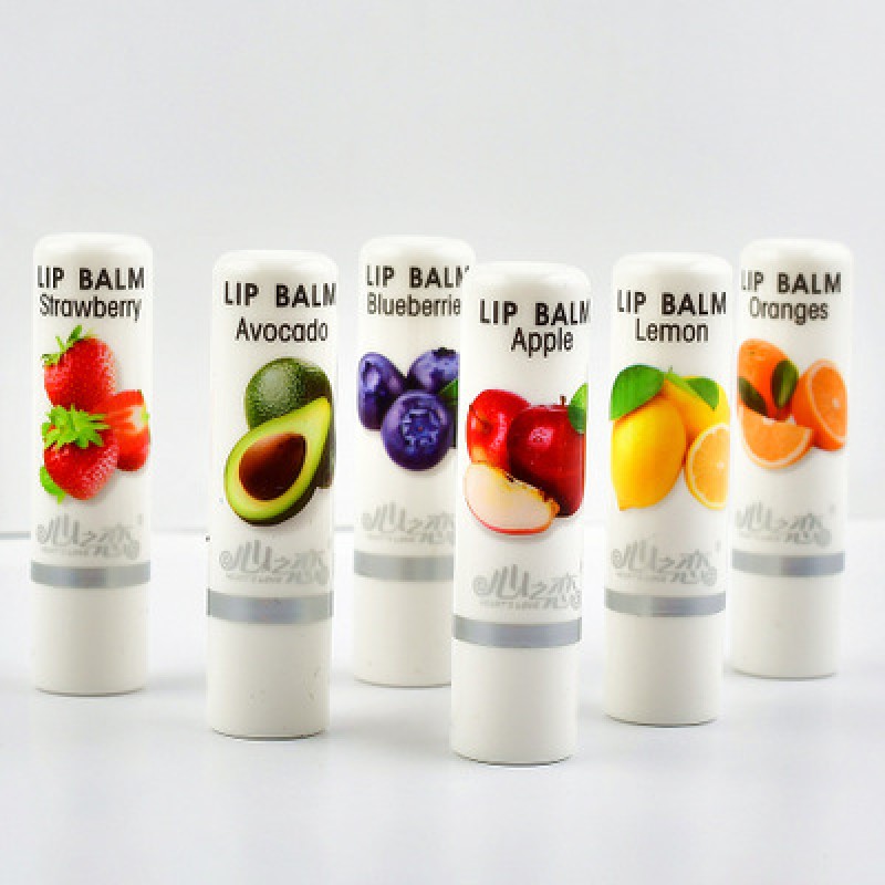 Fruit-scented Adult and Kids Lip Balm Moisturizing and Anti-cracking Colorless Lip Balm Lipstick Waterproof Stick Female 3G 20g