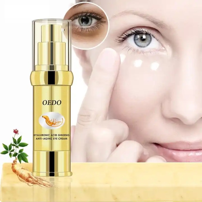 Repairing Anti Aging Eye Bag Dark Circles Removal Natural Ginseng Eye Cream