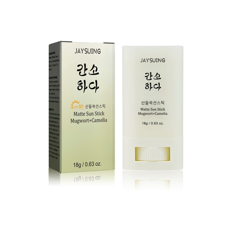 SPF50 Matte Sunscreen Stick UV Protection Moisturizing Sun Block Cream Retinol Collagen Wholesale