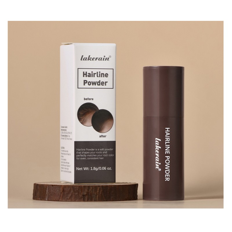 LAKERAIN Hair Line Shadow Concealer Waterproof Hairline Filling Powder Stick