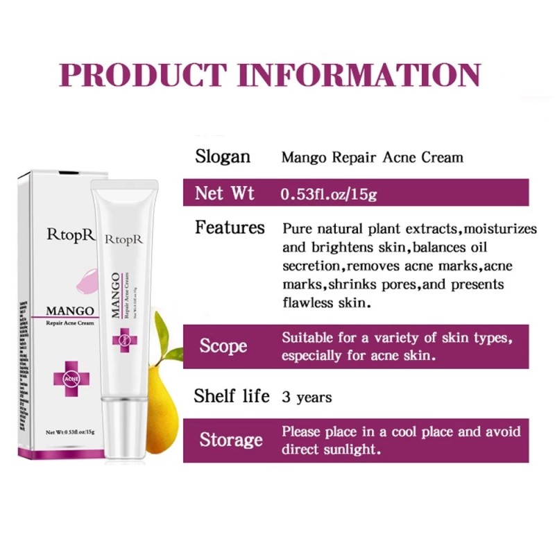 Hot Sale Organic Herbal Face Cream for Acne & Scar Removal Top-Rated Collagen Gel for Effective Skin Care