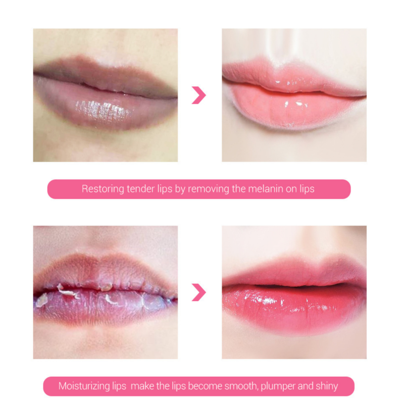 Wholesale Organic Cherry Lip Blam Hydrating Lightening Lip Plumping Serum