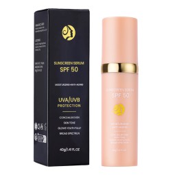 Private Label Full Coverage Waterproof Matte Moisturizer SPF 50 Color Changing Sunscreen Liquid Foundation Makeup