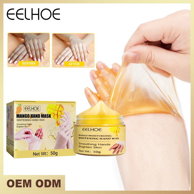 New Mango Moisturizing Anti Wrinkle Hand Cream Whitening Exfoliating Hand Mask Peeling Mask for Hand